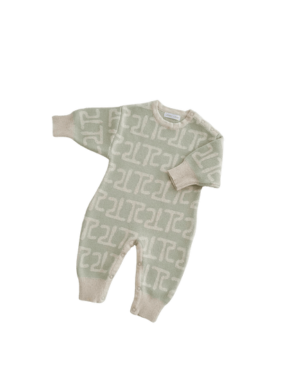 Ziggy Lou Winter Playsuit - Tallow - Aster & Ruby