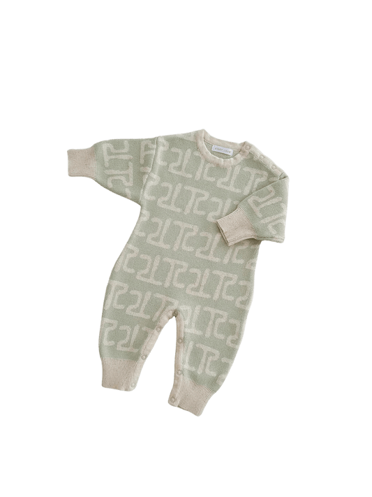 Ziggy Lou Winter Playsuit - Tallow - Aster & Ruby