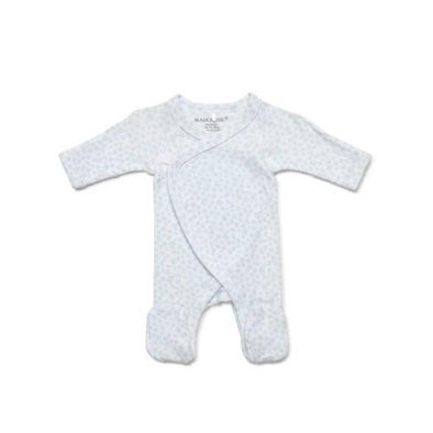 Marquise Premmie Wrap Footed Growsuit Blue