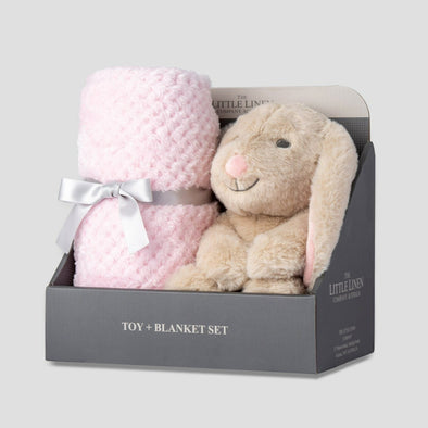 Plush Toy & Blanket Gift Set Ballerina Bunny