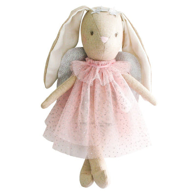 Alimrose Mini Angel Bunny 27cm Pink