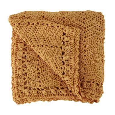 O.B. Designs Crochet Baby Blanket Cinnamon