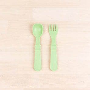 Replay Fork & Spoon Set Leaf