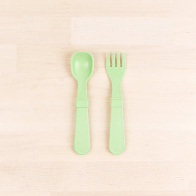 Replay Fork & Spoon Set Leaf