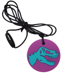 Jellystone Dino Chew Pendant Purple