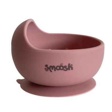 Smoosh Suction Cuddle Bowl Pink