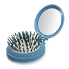 Buzzing Bees Compact Hairbrush Blue