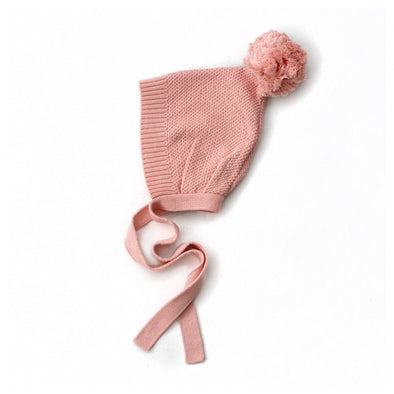 Burrow & Be Knit Bonnet Pink