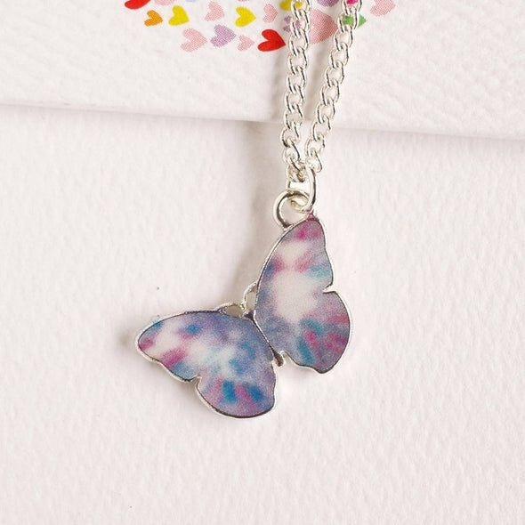 Lauren Hinkley Purple Butterfly Necklace
