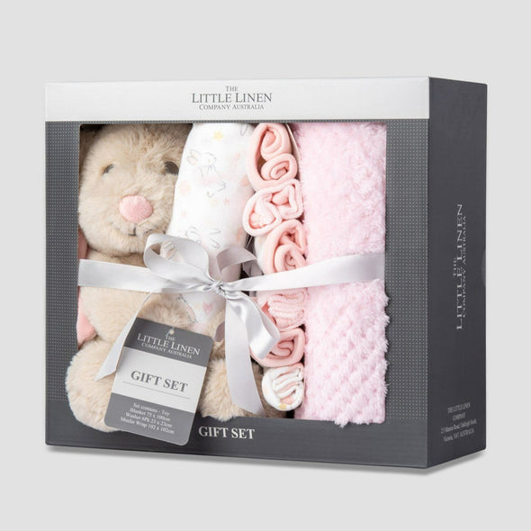 Little Linen Boxed Gift Set Ballerina Bunny