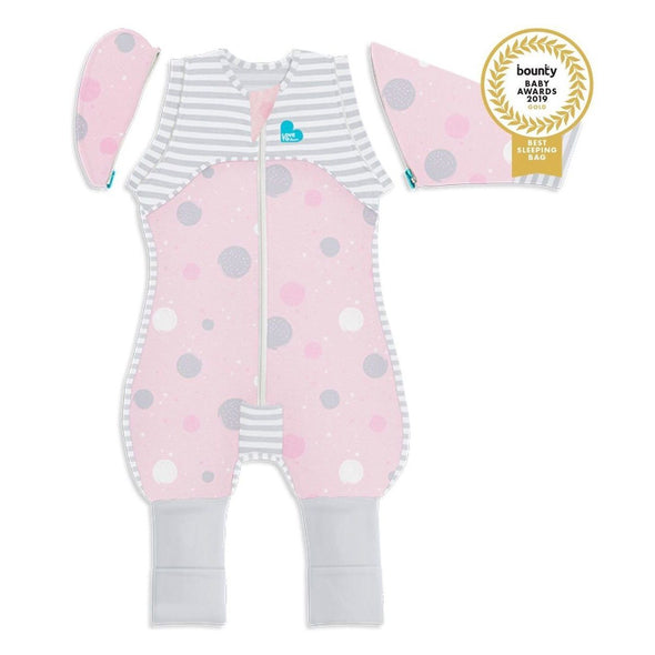 Love To Dream Swaddle Up Transition Suit 0.2 Tog Pink