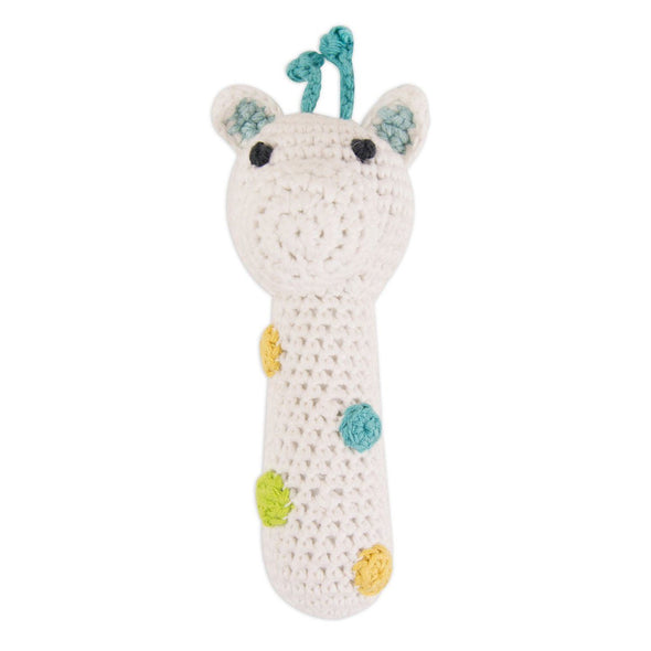 Giraffe Crochet Rattle