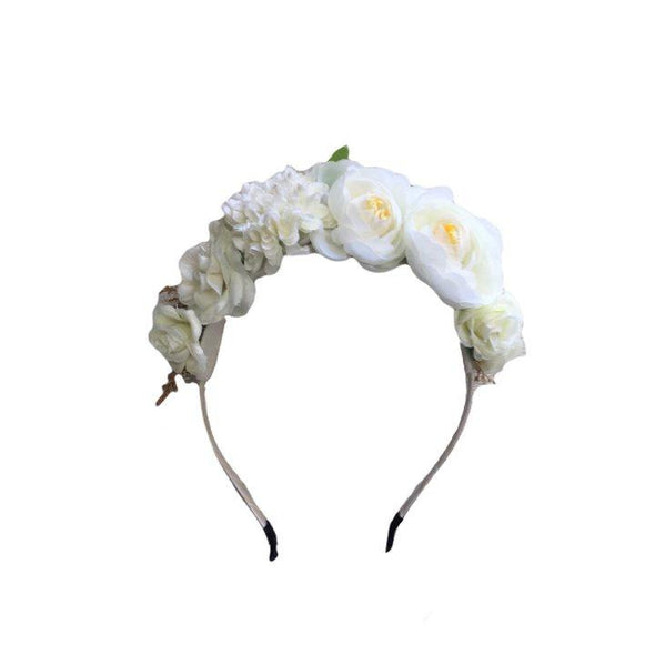 Arch N Ollie Meringue Floral Headband
