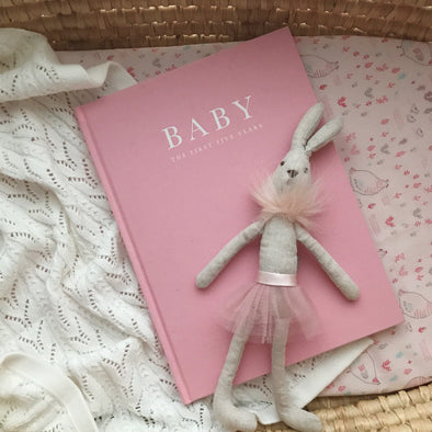 Baby Journal Birth To Five Years Pink