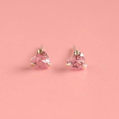 Lauren Hinkley Pink Diamante Earrings