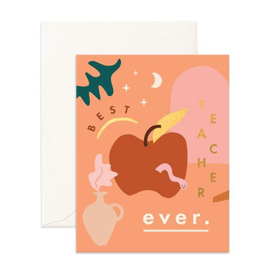 Fox & Fallow Card Best Teacher Ever