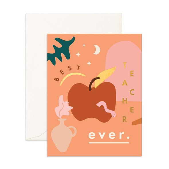 Fox & Fallow Card Best Teacher Ever