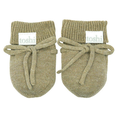 Toshi Marley Organic Mittens Olive