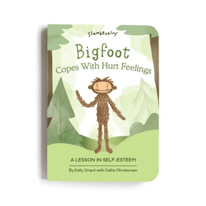 Slumberkins Book Bigfoot Copes with Hurt Feelings: Lesson Self Esteem