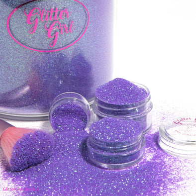 Glitter Girl Sparkling Purple Tail