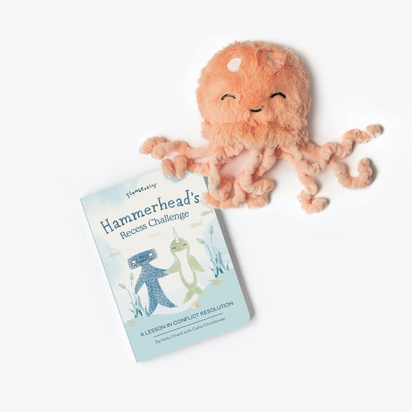 Slumberkins Jellyfish Mini & Hammerhead Lesson Book - Conflict Resolution