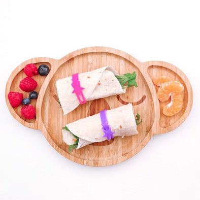 Lunch Punch Silicone Wrap Bands Pink