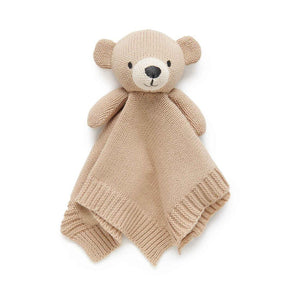 Pure Baby Knitted Bear Comforter