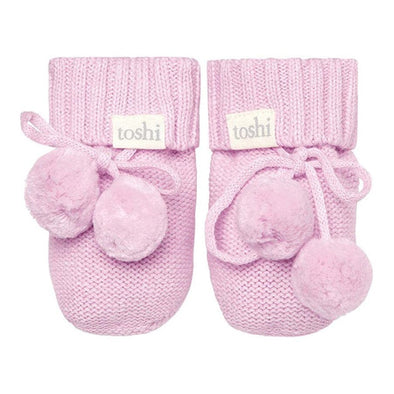 Toshi Marley Organic Booties Lavender