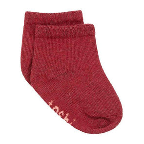 Toshi Organic Ankle Socks Dreamtime Rosewood