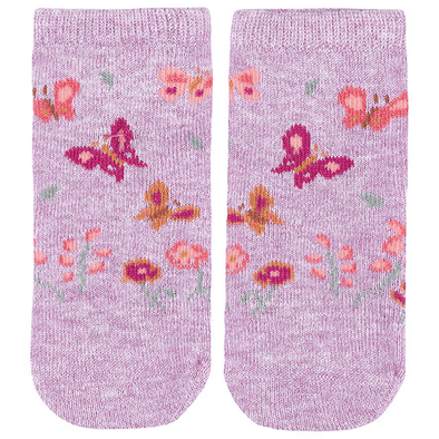 Toshi Organic Baby Socks Jaquard Lavandula