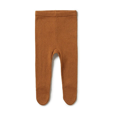Wilson & Frenchy Knitted Legging With Feet Spice