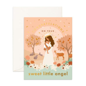 Fox & Fallow Card Sweet Little Angel