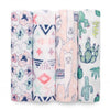 Classic Swaddles 4pk Trail Blooms
