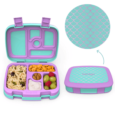 Bentgo Kids Print Bento Lunch Box Mermaid Scales