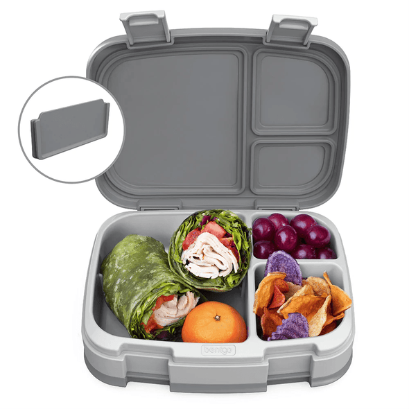 Bentgo Fresh Bento Lunch Box Grey