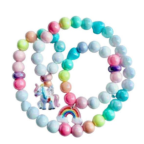 Glitter Rainbow Bracelet