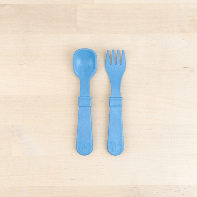 Replay Fork & Spoon Set Denim