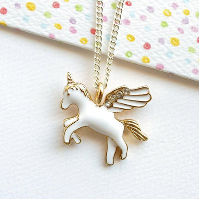 Lauren Hinkley Gold Unicorn Necklace