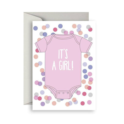 Sprout & Sparrow Greeting Card It's A Girl