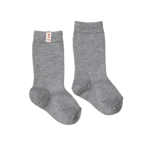 Nature Baby Organic Cotton Socks Grey Marle