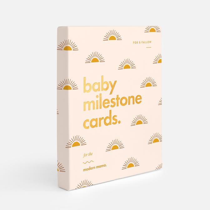 Fox & Fallow Baby Milestone Cards Boho - Aster & Ruby