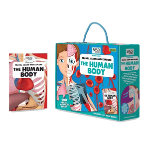 Sassi Puzzle and Book Set - The Human Body,
