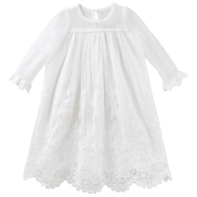 Isabella Lace Christening Dress