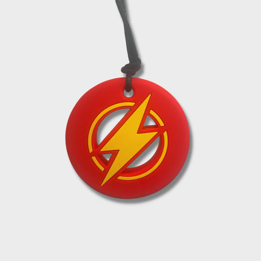 Jellystone Strike Energy Chew Pendant Red - Aster & Ruby