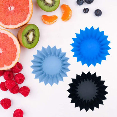 Lunch Punch Jumbo Silicone Cups Blue