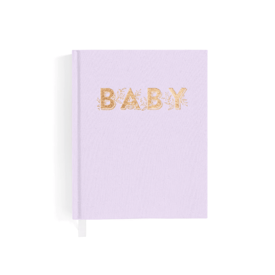 Mini Baby Book Lilac - Aster & Ruby