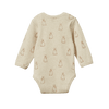 Nature Baby Cotton Long Sleeve Bodysuit Bunny Tales