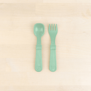Replay Fork & Spoon Set Sage