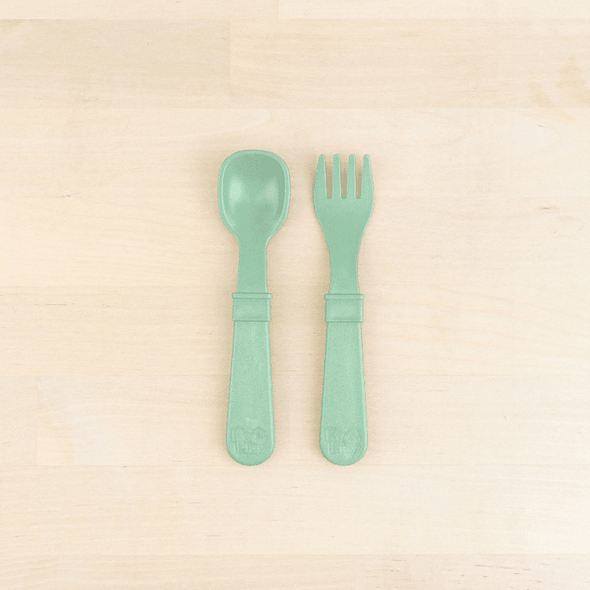 Replay Fork & Spoon Set Sage